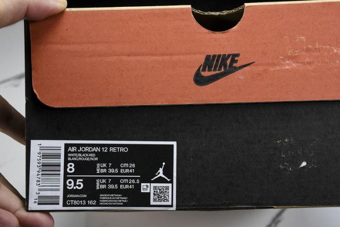 Air Jordan 12 “Red Taxi” CT8013-162