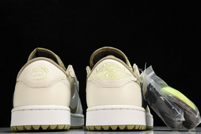 Travis Scott x Air Jordan 1 Low Golf  FZ3124-200