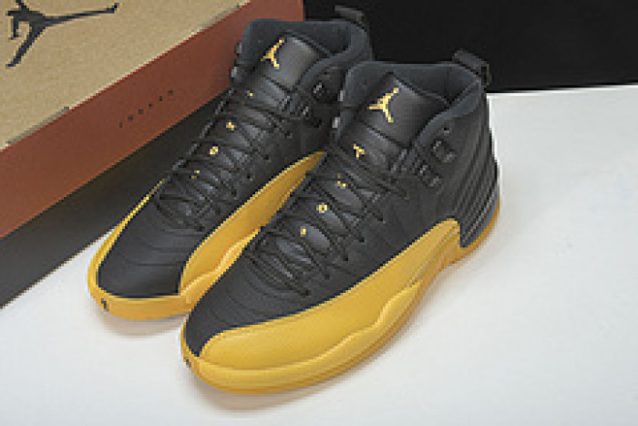 Air Jordan 12 Retro Black University Gold 130690-070