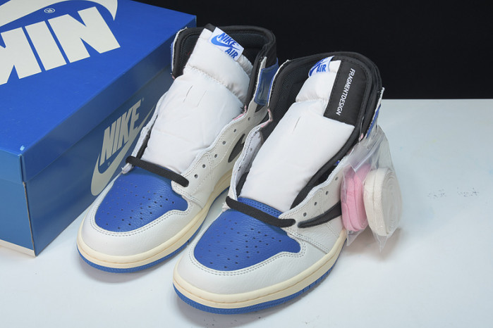 Travis Scott x Fragment x Air Jordan 1 High OG SP Military Blue DH3227-105