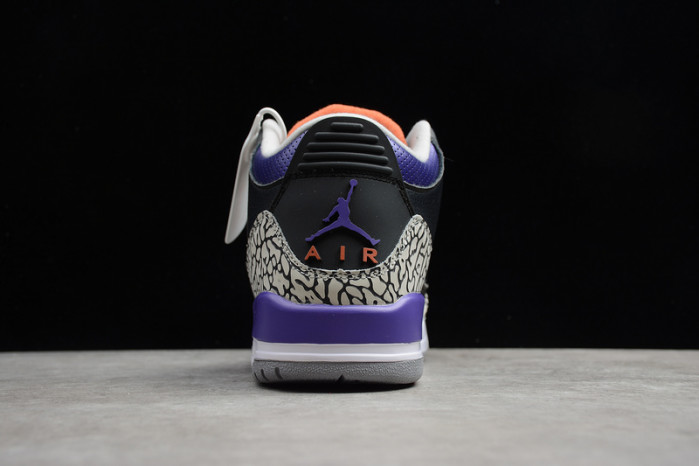Air Jordan 3 Retro Black Court Purple CT8532-050