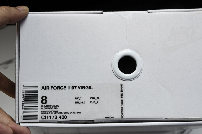 Off-White x NK Air Force 1 "MCA" CI1173 400