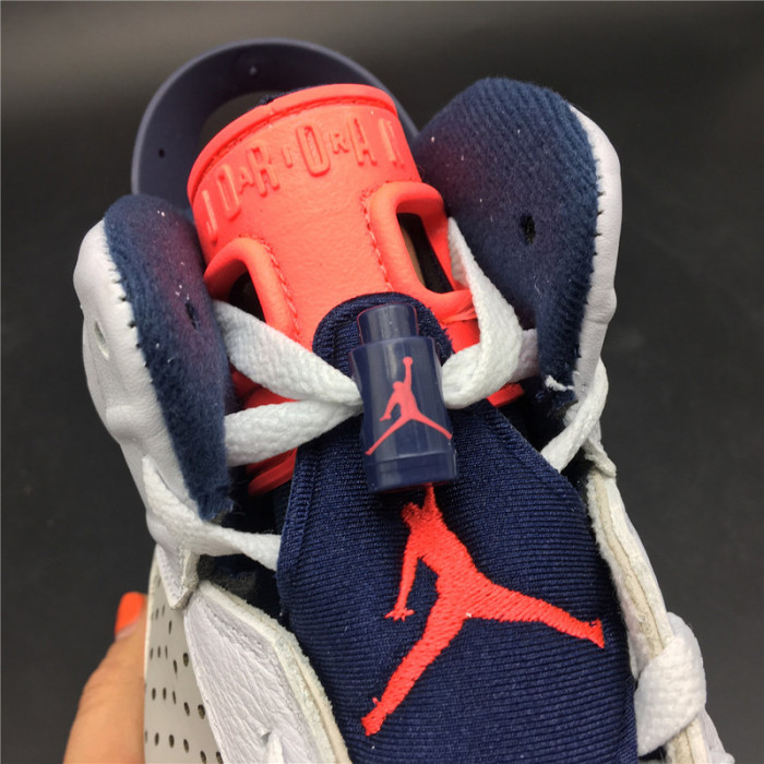 AIR JORDAN 6 RETRO TINKER WHITE/INFRARED 23-NEUTRAL GREY-SAIL 384664-104