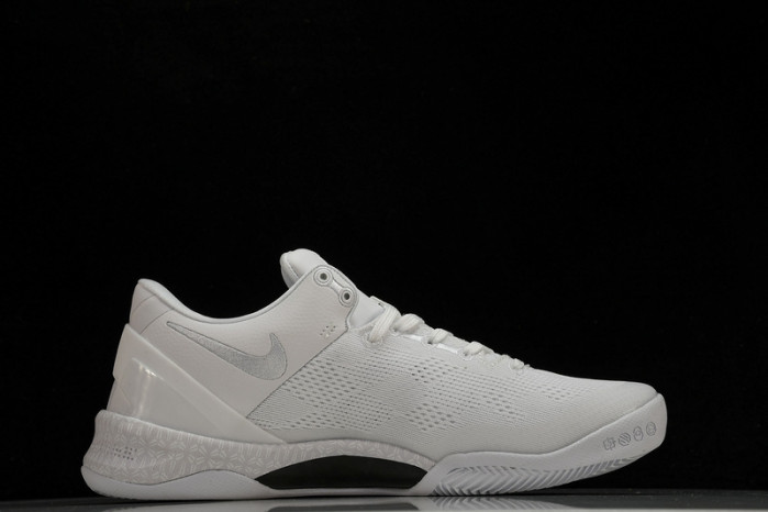 NIKE KOBE 8 PROTRO TRIPLE WHITE FJ9364-100