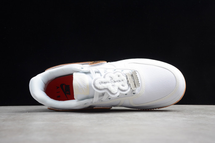 AIR FORCE 1 White LV  Head  Cover AQ4211  001