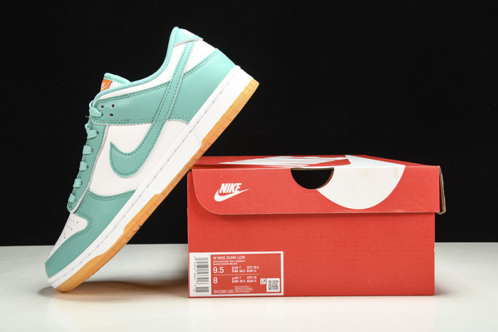 Nike DUNK LOW “Turquoise and Orange” DV2190-100