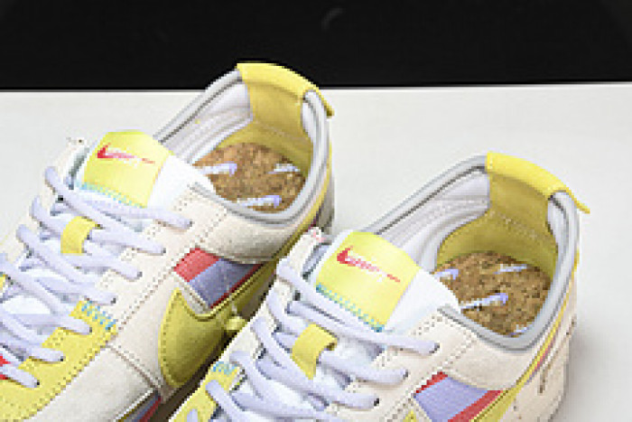 UNION X NIKE CORTEZ YELLOW PURPLE RED DR1413-100