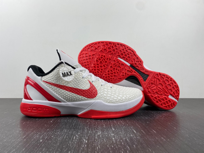 Nike Zoom Kobe 6 white red CW2190-400