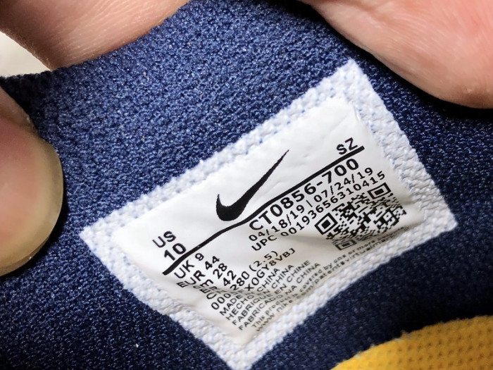 Nike Dunk Low OF Michigan CT0856-700